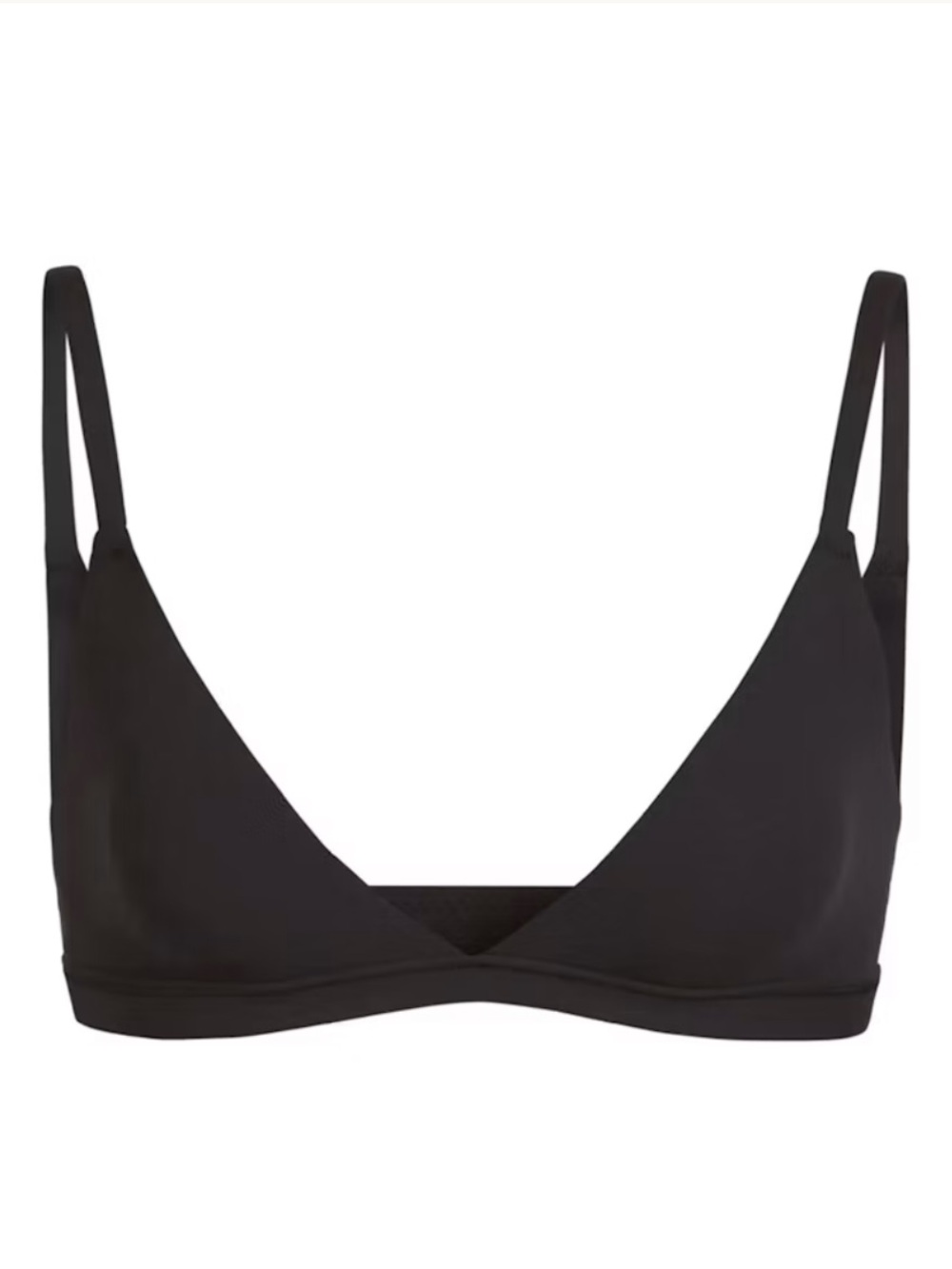SKIMS FITS EVERYBODY
Triangle Bralette Onyx XL NWOT